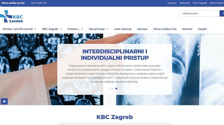 Klinički bolnički centar Zagreb - KBC Zagreb
